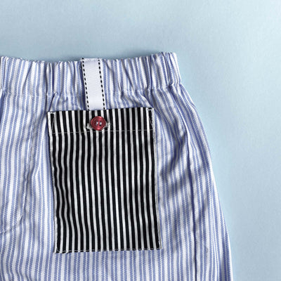 Oliver Sleep Short Blue Stripe