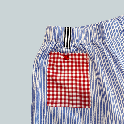 Michael Boxer Blue Stripe - NEW!