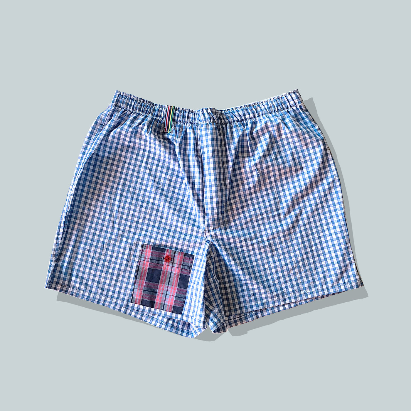 Michael Boxer Blue Gingham Sleepwear for Diabetics – StoWELL